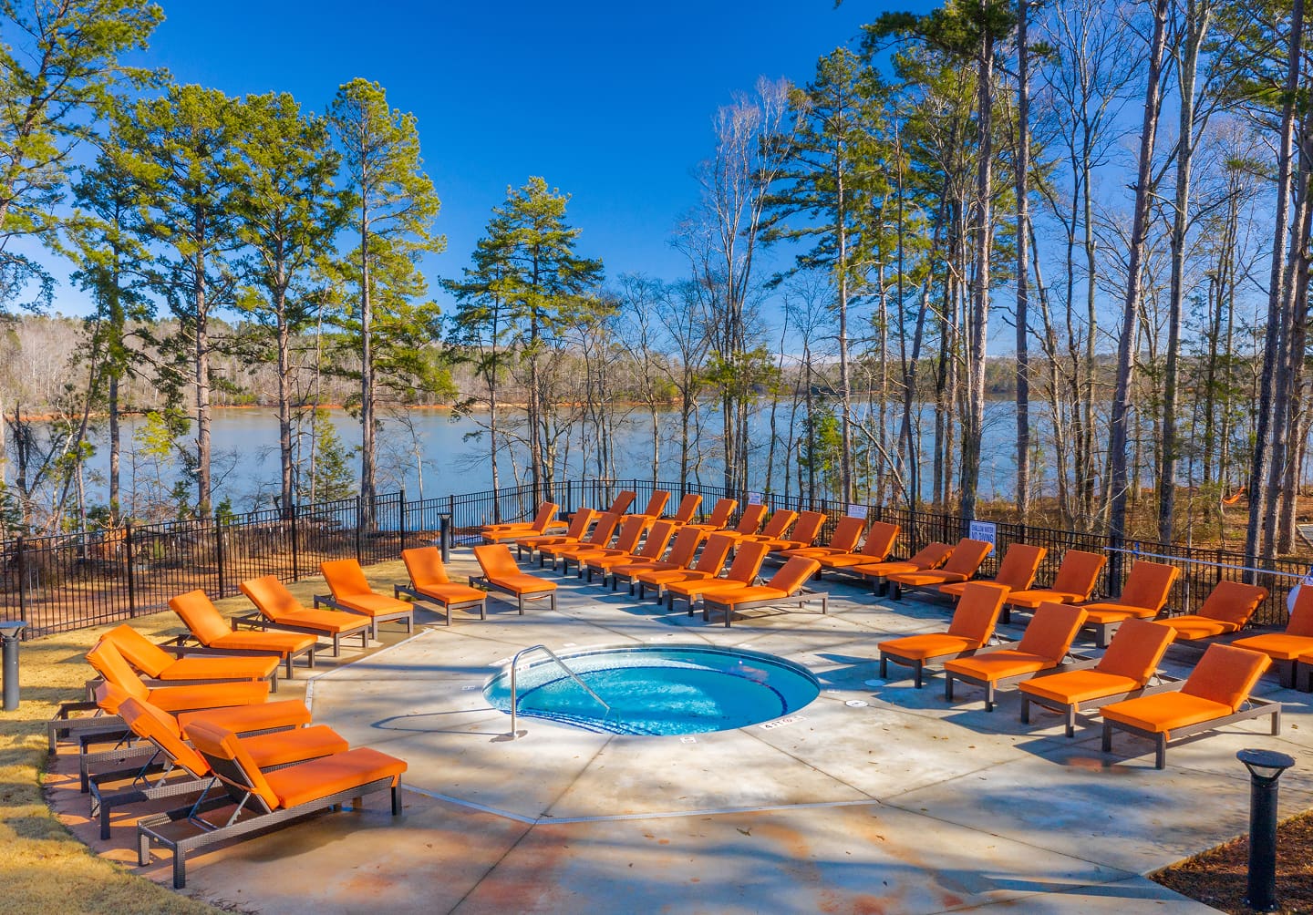 Resort style pool