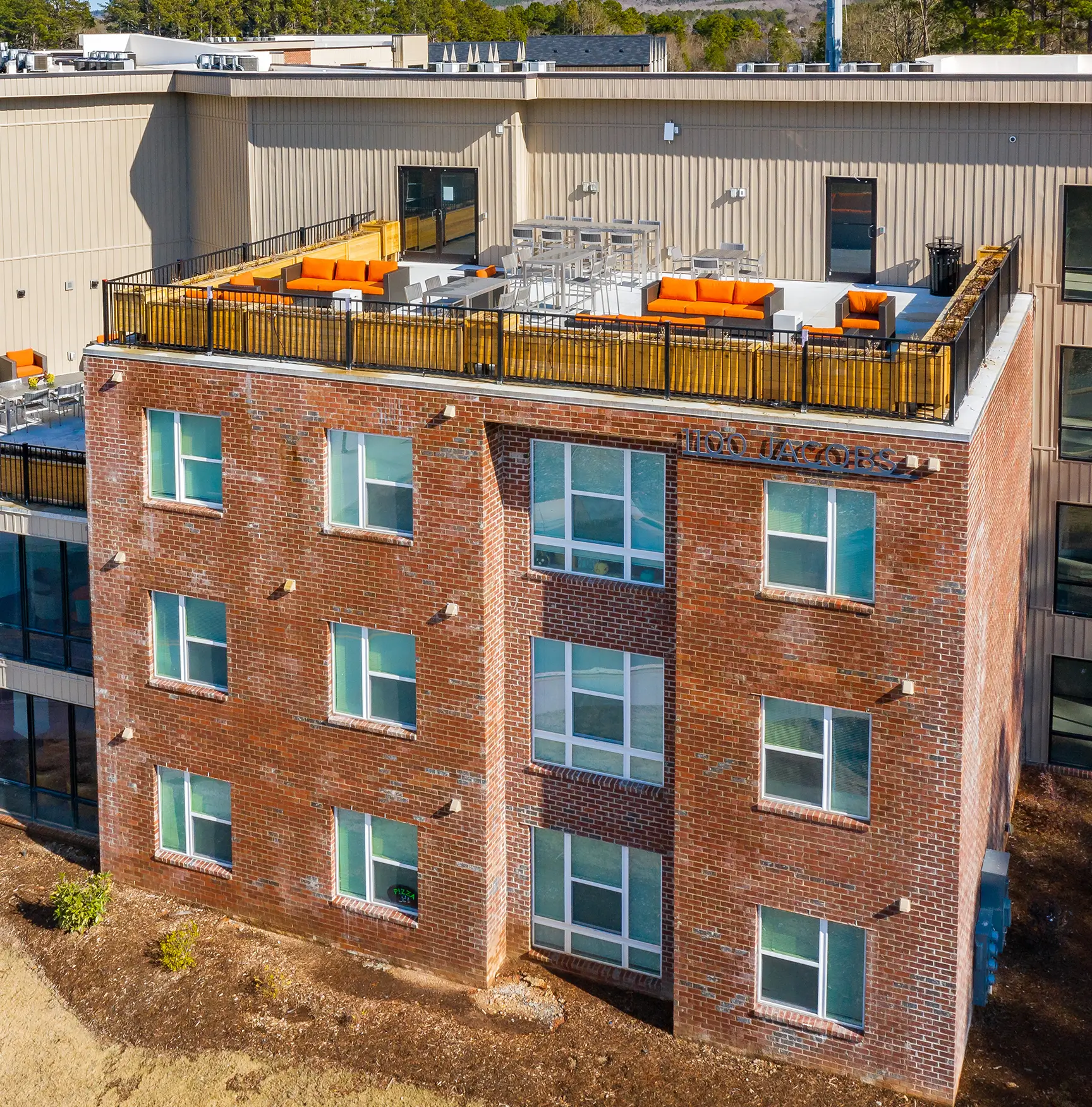 rooftop of EPOCH Clemson